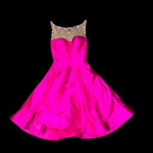 Pink Beaded Dress
